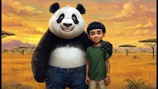 🌞 Pesnička pre deti 🌞 Panda veľk&aacute;, Animovan&eacute; video , Slovak kids songs