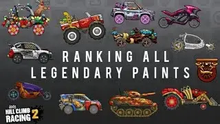 Ranking ALL 94 LEGENDARY PAINTS in HCR2 ! 🤠