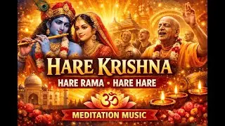 Hare Krishna Hare Rama | Powerful Mantra Meditation Music for Peace, Healing & Relaxation