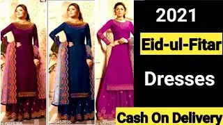 New Embroidered eid collection 2021 | Eid dresses | eid suit design | Three piece suit #eid2021