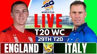 T20 World Cup 2026 live &ndash; England VS Italy, Live Score & Commentary | live cricket match today