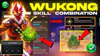Wukong Best character combination 2025 | Best character combination in free fire | Wukong character