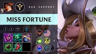 Miss Fortune Support vs Seraphine - NA Grandmaster Patch 26.02