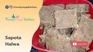 Sapota / Chikoo Halwa | TrendyAngel Kitchen | Indian Sweet Recipes