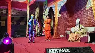 जनक जी ने मल्हों को बुलवाकर अजगव वेदिका पर रखवाया और पूजा की डॉ रामप्रकाश जी सैन नगारा घाट लीला