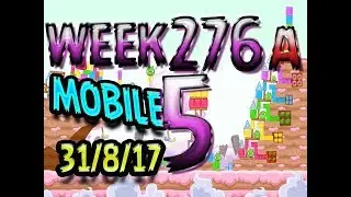 Angry Birds Friends Tournament Level 5 Week 276-A  MOBILE Highscore POWER-UP walkthrough