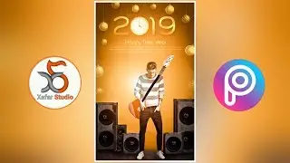 Happy New Year Editing PicsArt 2019 | PicsArt Editing Tutorial | xafar studio