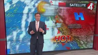Thunderstorms possible in Bay Area