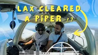 How We Landed a Piper Archer at LAX | Full Approach + ATC Audio
