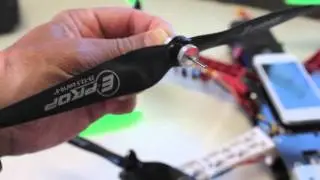 Gemfan Plastic Props vs Graupner E-Props Comparison on TBS Discovery Quadcopter