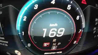 S213 AMG E63 4Matic+ real Vmax after AMG Driver's Package 298 km/h - German Highway