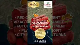 Sandal Garden Plantation Vizag | Best Green Investment Near City 🌿 | High Returns #yt #viralshorts