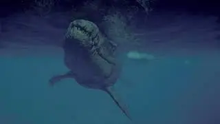 Mosasaurus vs Attenborosaurus &ndash; Epic Ocean Predator Battle! 🐋🌊🦖