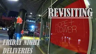 I revisit the HOPE + FLOWER complex in DTLA - Friday Night Deliveries on my Rad Mission 1