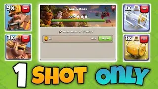 1 Shot Only And Destroyed Goblin Mine's !  #clashofclans #coc#viralvideo@Jayuclash09