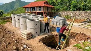 TIMELAPSE : Digging A Water Well Dozens Of Meters Deep To Find A Clean Water Source In The Forest