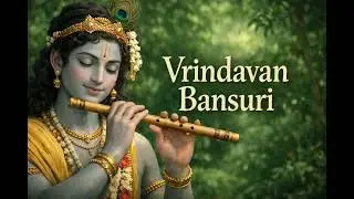 Vrindavan Krishna Bansuri | Pure Flute for Deep Stillness