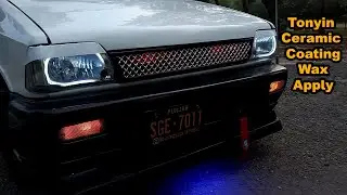 Ahh!!🥵 Itni Chikni | Tonyin Ceramic Coating Wax Apply