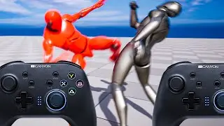 UE5 Fighting Game Tutorial: Local Multiplayer Game With 2 Gamepads | TrueFGE & Unreal Engine 5