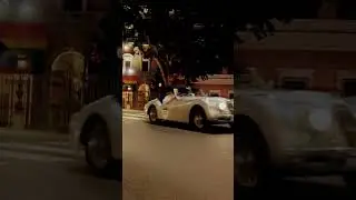 Mille Miglia passaggio su via Veneto Roma