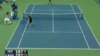 Lob de slice do Federer