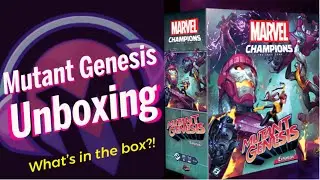 Marvel Champions | Mutant Genesis | Unboxing | Colossus | Shadowcat | Protection | Aggression