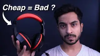 Should YOU buy CHEAP GAMING HEADPHONES ? Cosmicbyte H11 Review