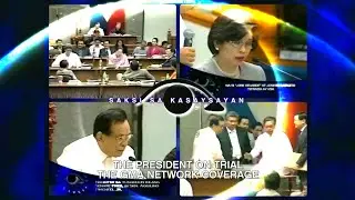 Saksi sa Kasaysayan - The President On Trial: GMA Network Coverage (ERAP Impeachment Trial)