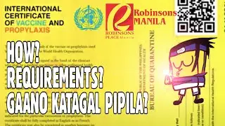 Paano Kunin ang ICV sa BOQ Robinsons Manila