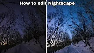 How to edit Nightscape in Lightroom mobile 2021