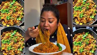 আজ ভাত খাবো না বানিয়ে ফেললাম ঝাল ঝাল রামেন নুডুলস