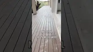 Deck Madeira Pl&aacute;stica Ecol&oacute;gica