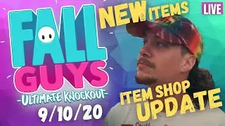 *NEW* Fall Guys Item Shop Reset for 9/10/20 (EPIC Constellations Pattern & Maintenance Downtime)