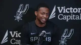 De'Aaron Fox Player of Spurs | Interview | 18 11 2025