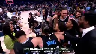 Ja Morant and the Grizzlies' postgame celebrations are 🔥