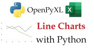 OpenPyXL - Creating Line Charts in Excel Workbooks with Python | Data Automation