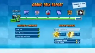 Crash Team Racing CTR Nitro Fueled PS4 Online Match First Win