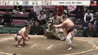 Hatsu 2026 Basho Day 11 Ms11e Enho (5-0) Tochimaru Ms19e