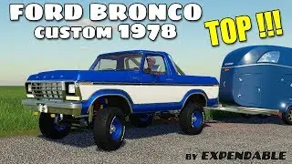 FS19 | FORD BRONCO Custom 1978 v0.9 - review