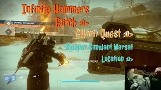 Destiny: Warsat on Earth 2017 Location (Infinite Hammers) and Gjallarhorn quest