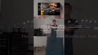 Sheet music of flute cover Creep (Radiohead)