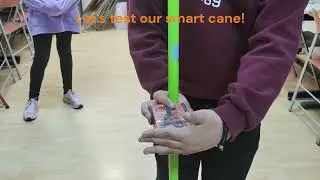 Smart cane for blind people