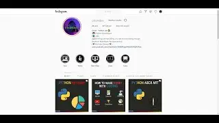MY INSTAGRAM PAGE!💻💡