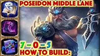 SMITE: HOW TO BUILD POSEIDON - Poseidon Mid Build + Guide (Smite Season 7) #Smite #Season 7