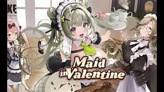 [勝利の女神NIKKE ]Maid in Valentineストーリー鑑賞！日課消化しつつ。
