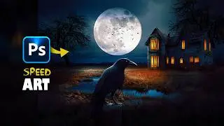 I Had Only 30 Minutes to Make This in Photoshop - Photo Manipulation - Speed Art