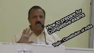Anusandhan 4 | Orientation programme | Constitution | Dr. G. Prabhakar Reddy | Osmania University
