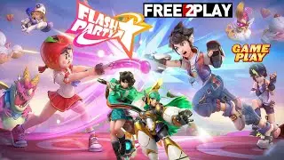 Flash Party ✅ Gameplay ✅ PC Steam [ Free to Play ] multi-platform fighting game 2023