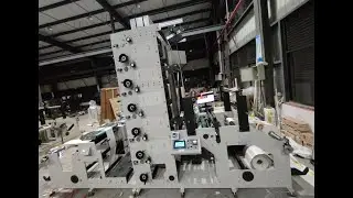 DBRY650-6C Beyaz bopp etiket ıslak mendil flekso baskı makinesi kalıp kesim ile