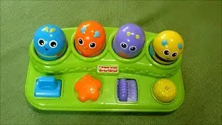 Review of Fisher Price Brilliant Basics Boppin Activity Bugs - Cause and Effect Pop Up Toy